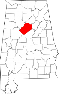 Jefferson County Alabama Map
