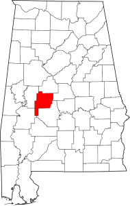 Perry County Alabama Map