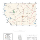 Coosa County Alabama Map