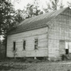 Front (west) and north side of Bethel Methodist Church on Old Line Road, northeast of Whatley, Alabama