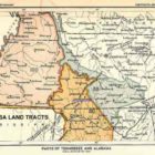 Chicasa Land tracts in Parts of Tennessee and Alabama