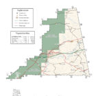 Cleburne County Alabama Map