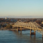 Tennessee River, Oneil Bridge and Downtown Florence by Tyler Ross