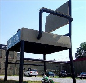 World's Largest Office Chair, Anniston, Alabama