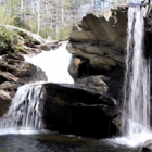 Cheaha Falls is located along the Chinnabee Silent Trail on Cheaha Creek, in the Talladega National Forest.