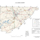 Cullman County Alabama Map