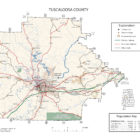 Tuscaloosa County Alabama Map
