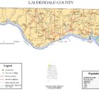 Lauderdale County Alabama Map