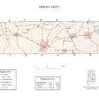 Geneva County Alabama Map