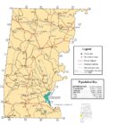 Choctaw County Alabama Map