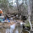 Dredging and Highbanking Birdsong Creek New Site Alabama