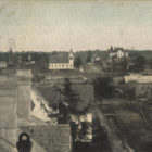 Bird's-Eye View of Thomasville, Alabama. Circa 1880 - 1889